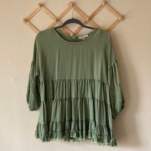 Babydoll Seagreen Tunic 🌊